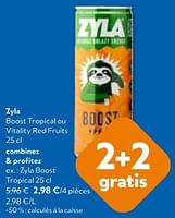 Promotions Zyla boost tropical - zyla - Valide de 11/09/2024 à 24/09/2024 chez OKay