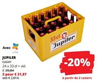 Promotions Jupiler - Jupiler - Valide de 12/09/2024 à 25/09/2024 chez Spar (Colruytgroup)