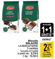 Promotions Biscuits delacre la biscuiterie - Delacre - Valide de 17/09/2024 à 23/09/2024 chez Cora