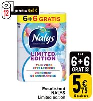 Promotions Essuie-tout nalys limited edition - Nalys - Valide de 17/09/2024 à 23/09/2024 chez Cora