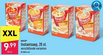 Promoties Instantsoep - Royco - Geldig van 23/09/2024 tot 29/09/2024 bij Aldi