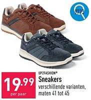 Promoties Sneakers - UP2Fashion - Geldig van 23/09/2024 tot 29/09/2024 bij Aldi