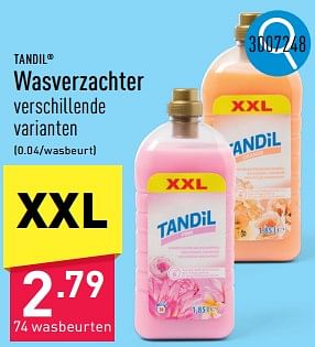 Promoties Wasverzachter - Tandil - Geldig van 23/09/2024 tot 29/09/2024 bij Aldi