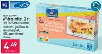 Promoties Wildezalmfilet - Golden Seafood - Geldig van 23/09/2024 tot 29/09/2024 bij Aldi