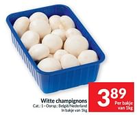 Witte champignons-Huismerk - Intermarche