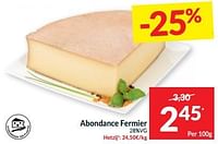 Abondance fermier-Huismerk - Intermarche