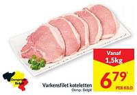 Varkensfilet koteletten-Huismerk - Intermarche