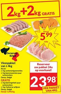 Vleespakket-Huismerk - Intermarche