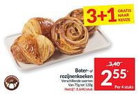 Boter- of rozijnenkoeken-Huismerk - Intermarche