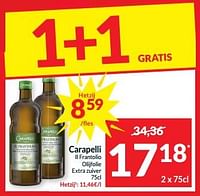 Promoties Carapelli il frantolio olijfolie extra zuiver - Carapelli - Geldig van 17/09/2024 tot 22/09/2024 bij Intermarche