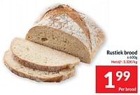 Rustiek brood-Huismerk - Intermarche