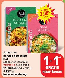 Aziatische bereide gerechten nasi goreng