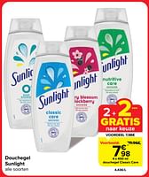 Promoties Douchegel classic care - Sunlight - Geldig van 18/09/2024 tot 24/09/2024 bij Carrefour