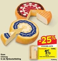 Promoties Kaas met blauwe chimay - Chimay - Geldig van 18/09/2024 tot 24/09/2024 bij Carrefour