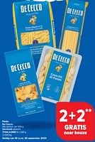 Promoties Pasta gnocchi - De Cecco - Geldig van 18/09/2024 tot 30/09/2024 bij Carrefour