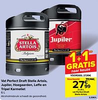 Promoties Perfect draft stella artois - Stella Artois - Geldig van 18/09/2024 tot 30/09/2024 bij Carrefour