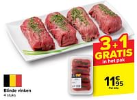 Blinde vinken-Huismerk - Carrefour 