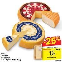 Promoties Kaas chimay blauw - Chimay - Geldig van 18/09/2024 tot 30/09/2024 bij Carrefour