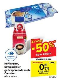 Koffieroom-Huismerk - Carrefour 