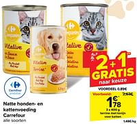 Terrine met tonijn voor katten-Huismerk - Carrefour 