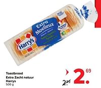 Promoties Toastbrood extra zacht natuur harrys - Harry's - Geldig van 18/09/2024 tot 30/09/2024 bij Carrefour