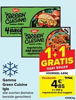 Promoties Vegetarische dino nuggets - Iglo - Geldig van 18/09/2024 tot 30/09/2024 bij Carrefour