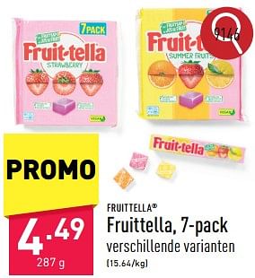 Promoties Fruittella - Fruittella - Geldig van 23/09/2024 tot 29/09/2024 bij Aldi