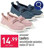 Promoties Loafers - UP2Fashion - Geldig van 23/09/2024 tot 29/09/2024 bij Aldi