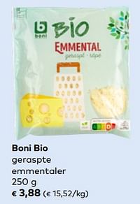 Boni bio geraspte emmentaler-Boni