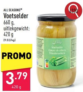 Promoties Voetselder - All Seasons - Geldig van 23/09/2024 tot 29/09/2024 bij Aldi