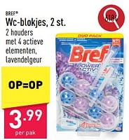 Promoties Wc-blokjes - Bref - Geldig van 23/09/2024 tot 29/09/2024 bij Aldi