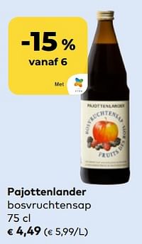 Pajottenlander bosvruchtensap-Pajottenlander