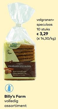 Billy’s farm volgranenspeculoos-Billy