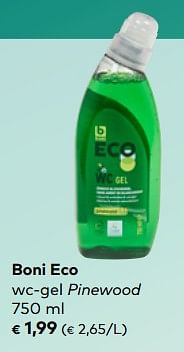 Boni eco wc-gel pinewood-Boni