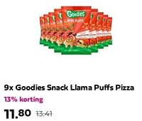 Goodies snack llama puffs pizza-Goodies