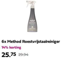 Method roestvrijstaalreiniger-Method