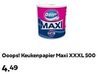 Ooops! keukenpapier maxi xxxl-Ooops