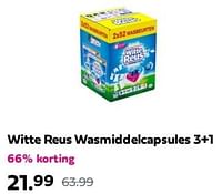 Witte reus wasmiddelcapsules-Witte reus