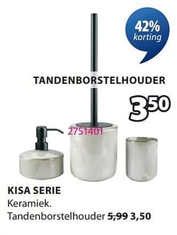 Kisa tandenborstelhouder