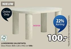 Lundeborg salontafel