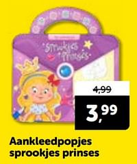 Aankleedpopjes sprookjes prinses-Huismerk - Boekenvoordeel