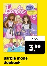 Barbie mode doeboek-Huismerk - Boekenvoordeel