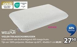 Viglen traagschuimkussen