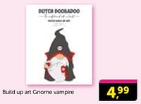 Build up art gnome vampire-Huismerk - Boekenvoordeel