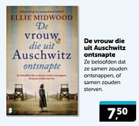 De vrouw die uit auschwitz ontsnapte-Huismerk - Boekenvoordeel