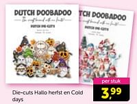 Die-cuts hallo herfst en cold days-Huismerk - Boekenvoordeel