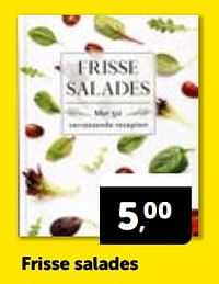 Frisse salades-Huismerk - Boekenvoordeel