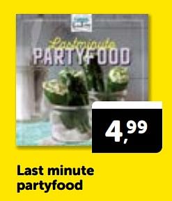 Promoties Last minute partyfood - Huismerk - Boekenvoordeel - Geldig van 14/09/2024 tot 22/09/2024 bij BoekenVoordeel