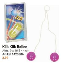 Klik klik ballen-Androni Giocattoli