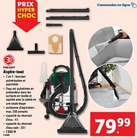 Promotions Parkside aspire-tout - Parkside - Valide de 18/09/2024 à 24/09/2024 chez Lidl